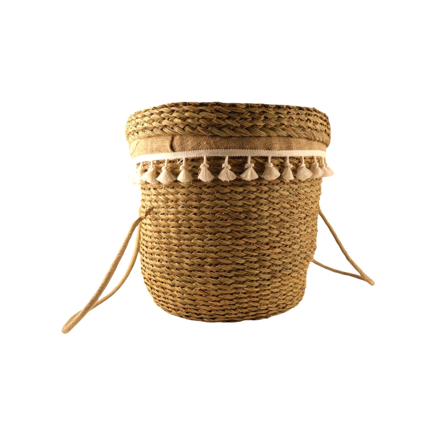 Cos Decorativ Din Halfa 40 x 44 cm