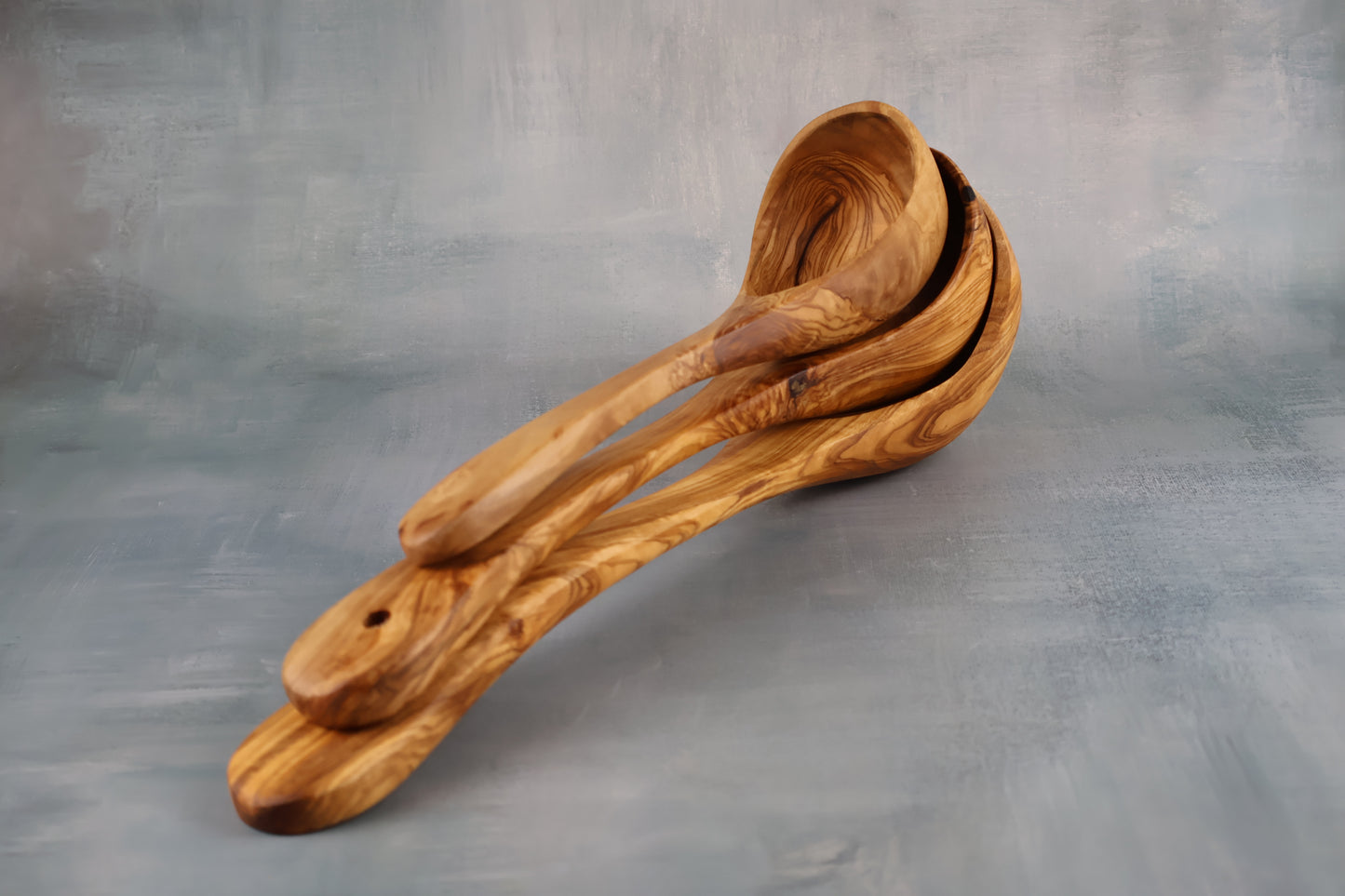 Polonic din lemn de măslin 30 cm