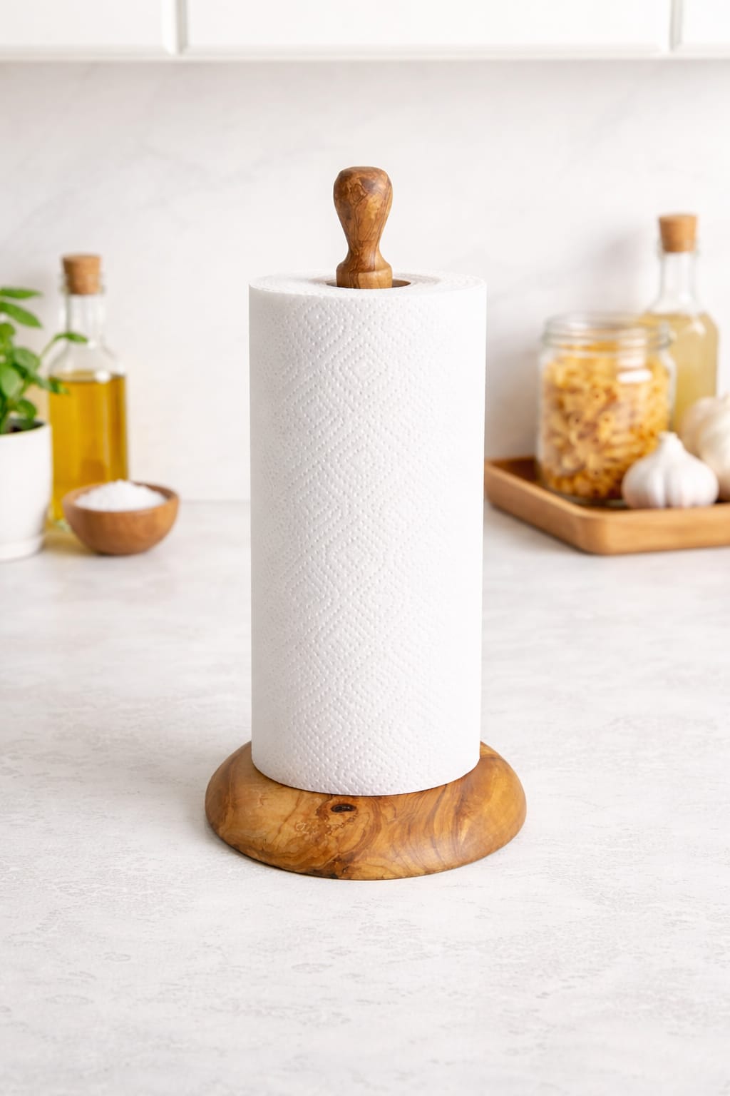 Suport Servetele din Lemn de Maslin