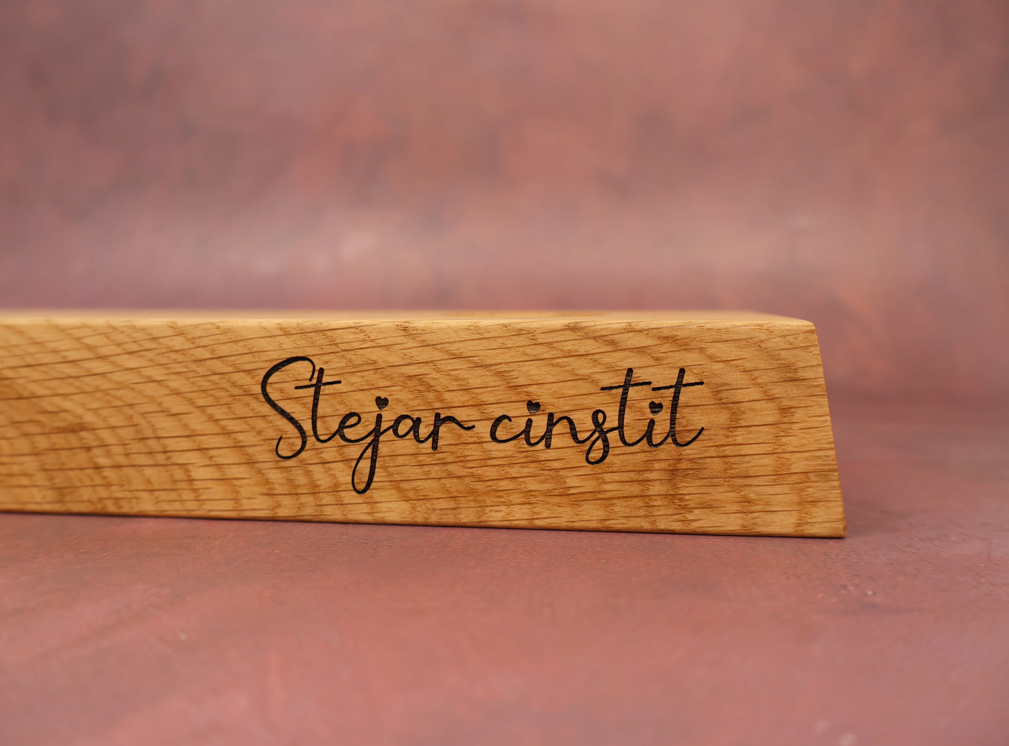 Suport Sticla Vin din Lemn de Stejar
