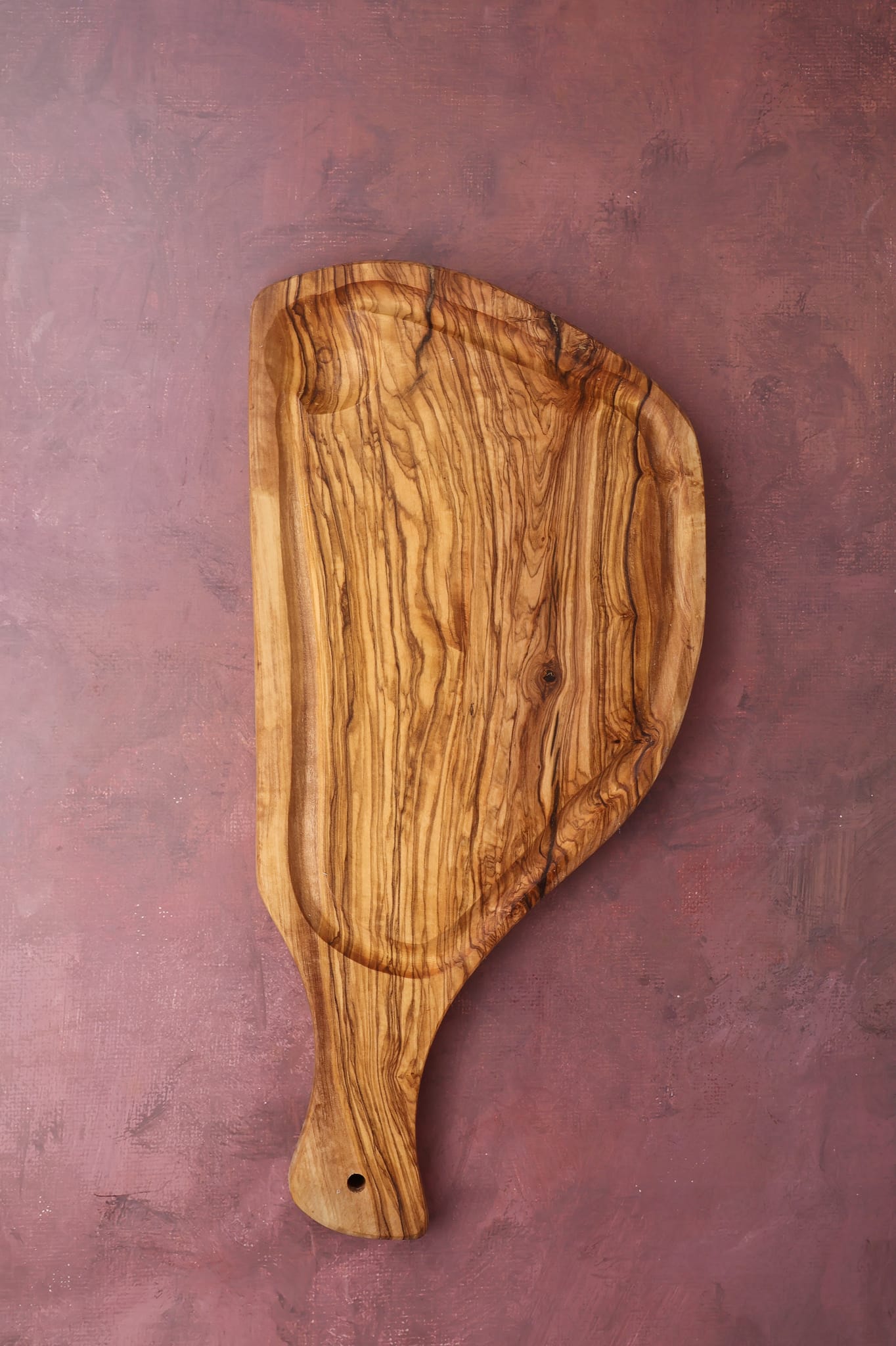 Texas BBQ aprító olívafa nyéllel 40 cm