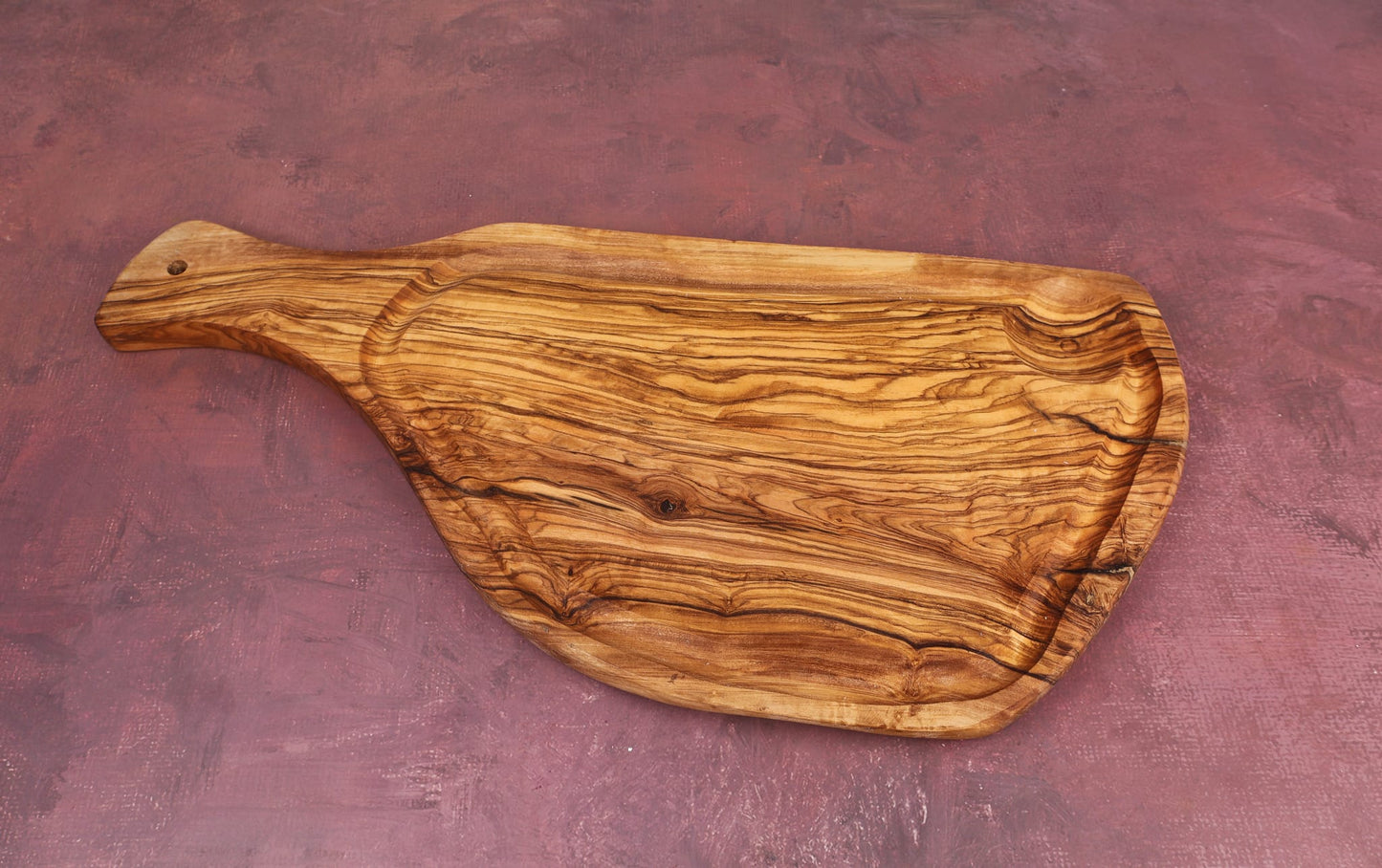 Texas BBQ aprító olívafa nyéllel 40 cm