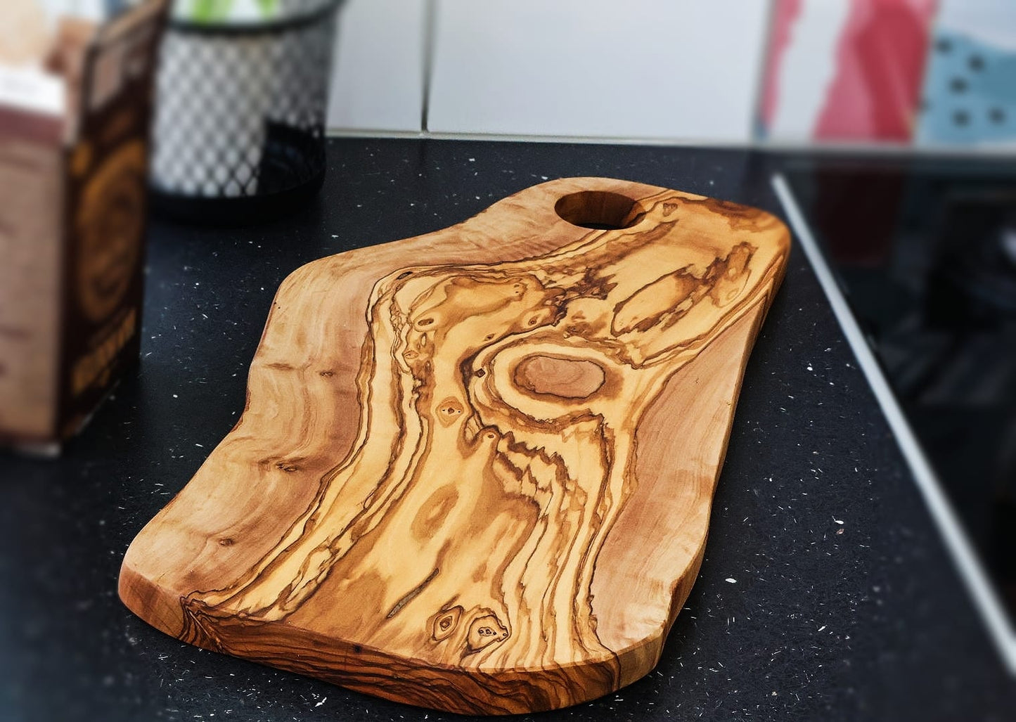 Tocător Master Chef din lemn de măslin 50 cm