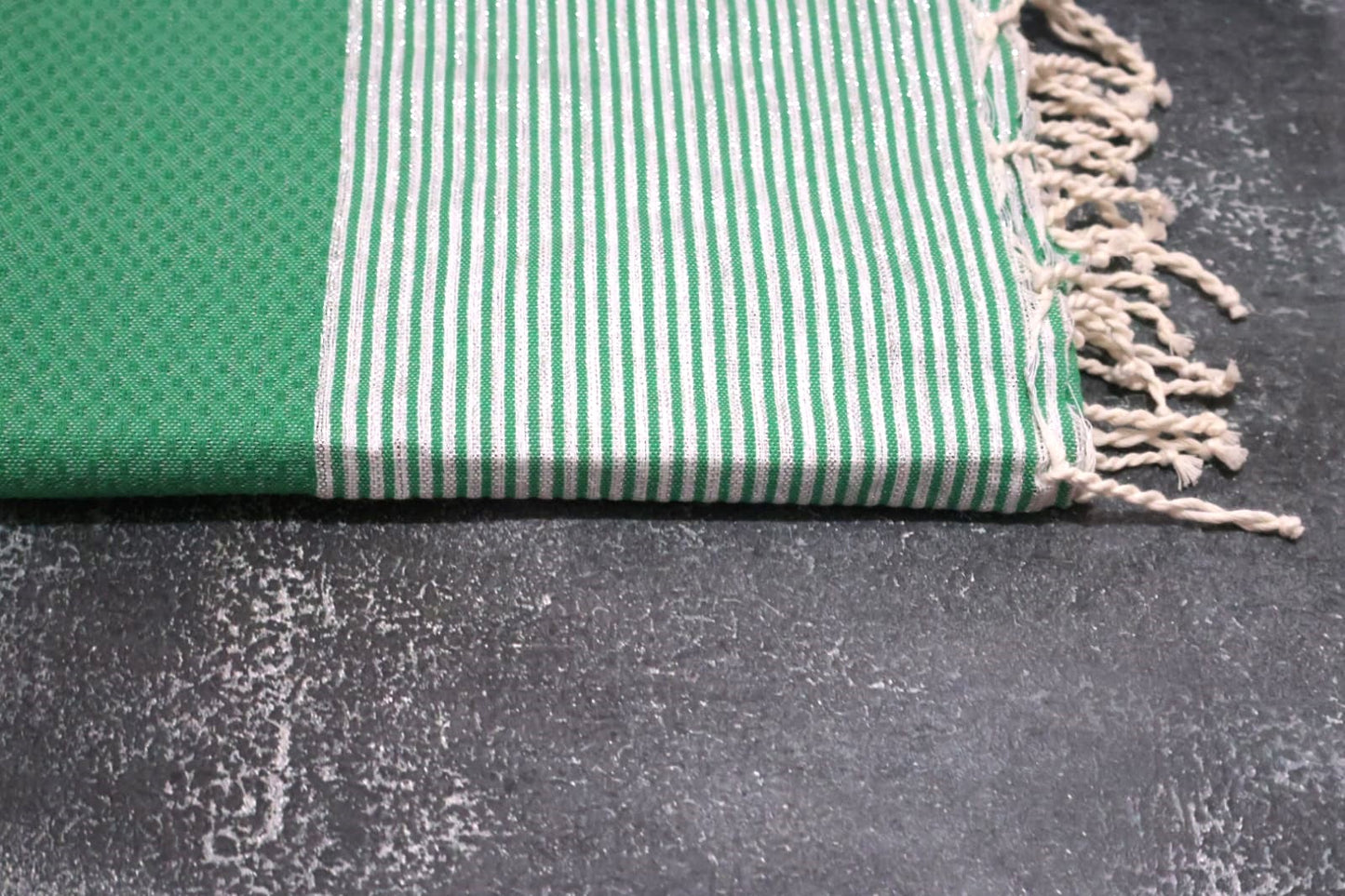 Prosop Plajă Fouta | Tunis | Verde Silver 200 x 100 cm