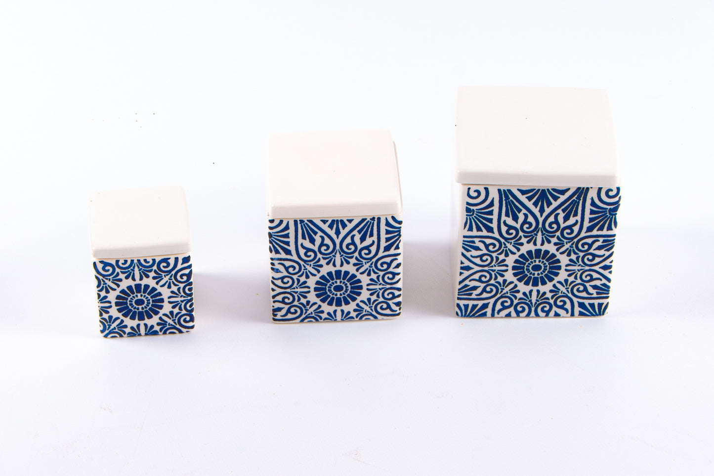 Set 3 recipiente condimente | tatto albastru