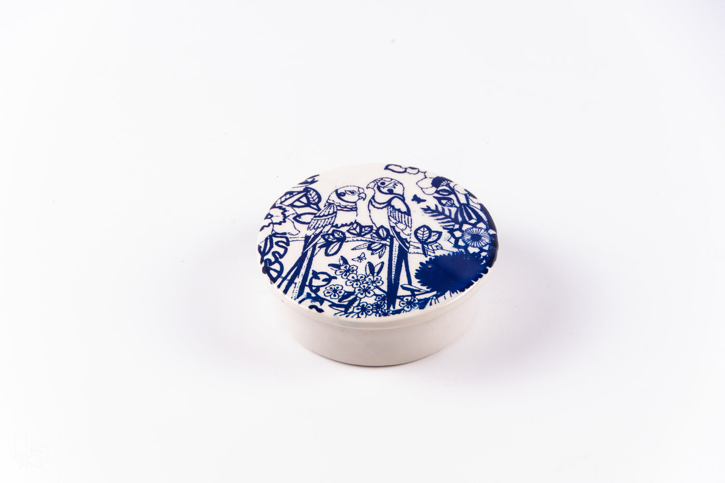 Cutie de depozitare din ceramică decorativă Rândunică
