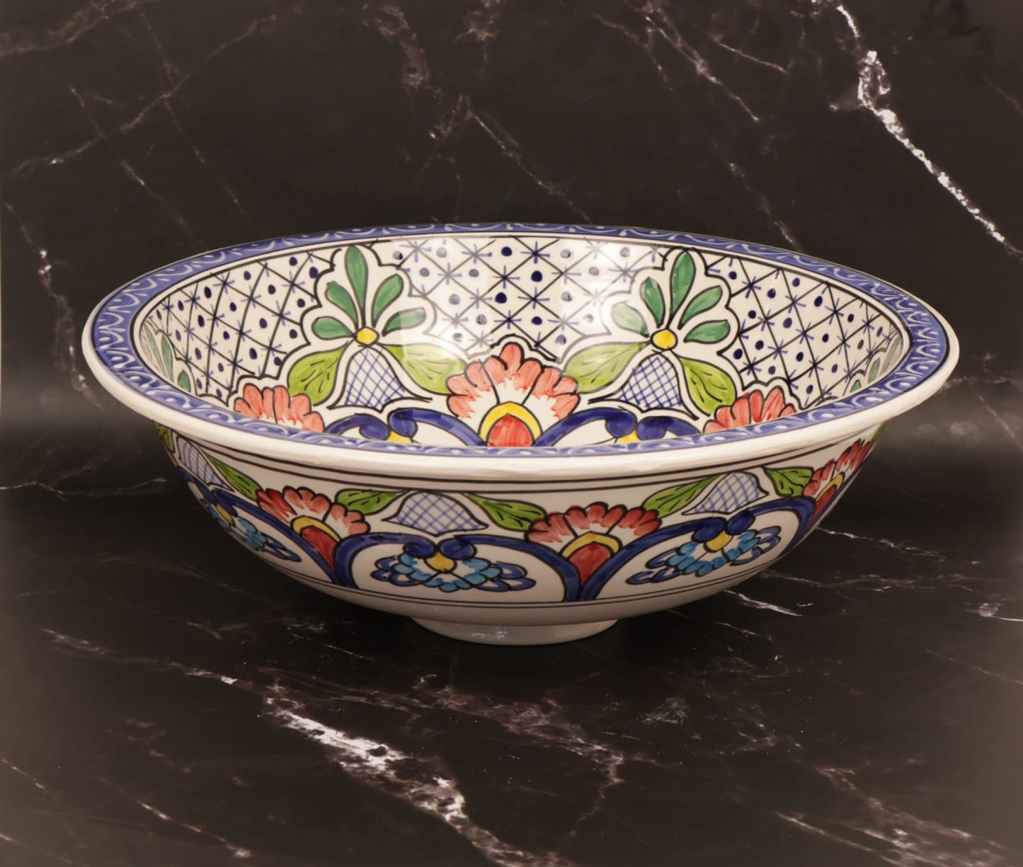 Lavoar Pentru Baie Maya Floral 43 x 43 x 14 cm
