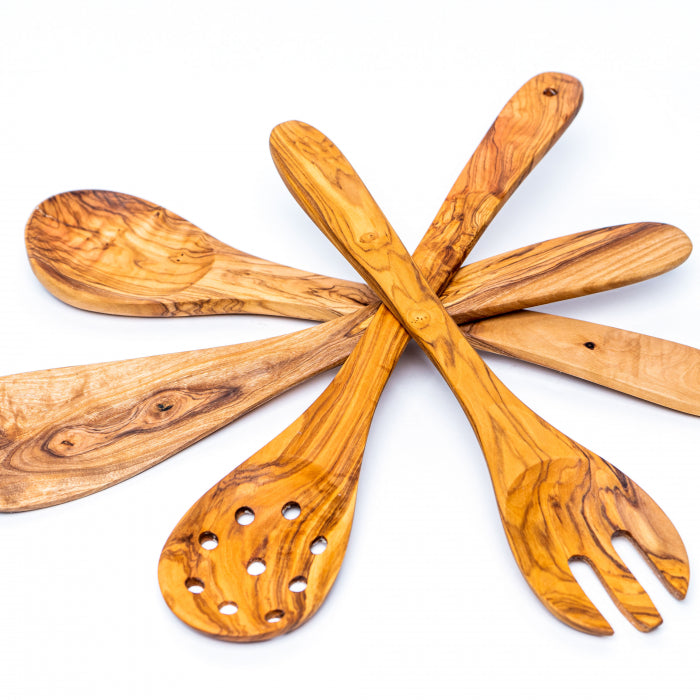 Spatulă din lemn de măslin 25 | 30 | 35 cm