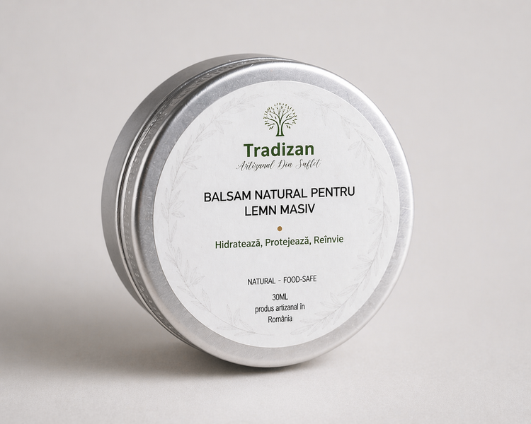 Balsam natural pentru întreținerea produselor din lemn masiv