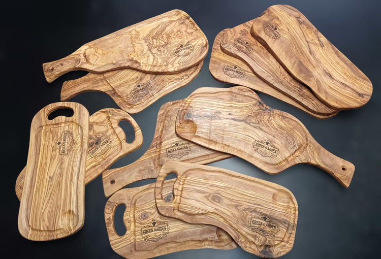 Tocătoare din Lemn Masiv de Măslin