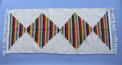 Covor Klim din lână naturală Multicolor
