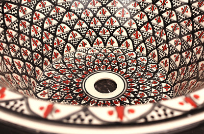 Lavoar Pentru Baie Antonia Black 40 x 40 x 16 cm