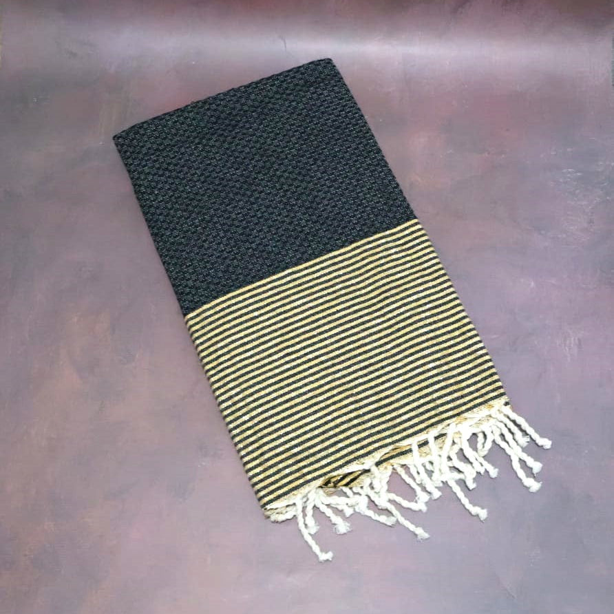 Prosop Fouta Plajă & Spa Dark Gold 200 x 100 cm