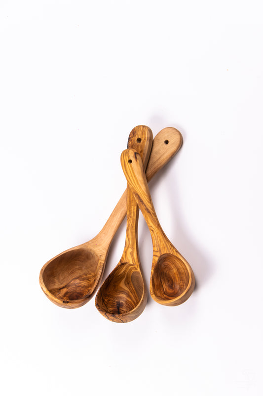 Set polonice din lemn de măslin 25 | 30 | 35 cm