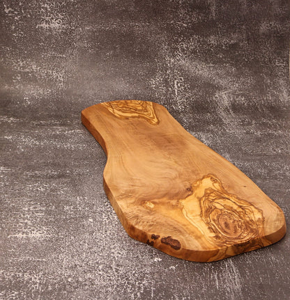 Platou servire Salerno din lemn de măslin 50 cm