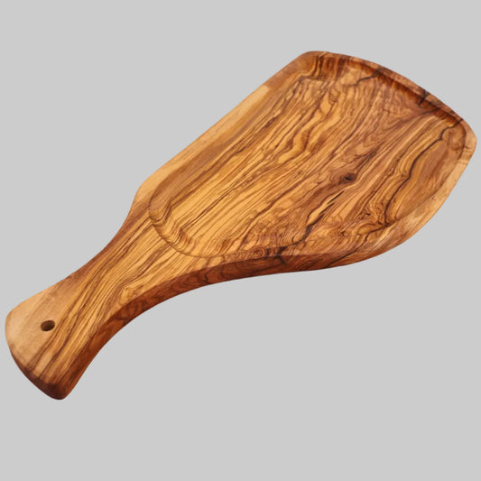 Tocător Texas BBQ cu mâner din lemn de măslin 40 cm