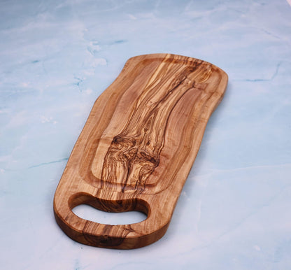 Tocător Toscana BBQ din lemn de măslin 35 cm