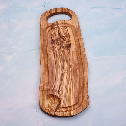 Tocător Toscana BBQ din lemn de măslin 35 cm