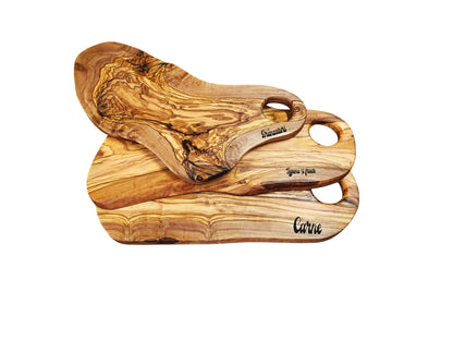 Tocător Master Chef din lemn de măslin 50 cm