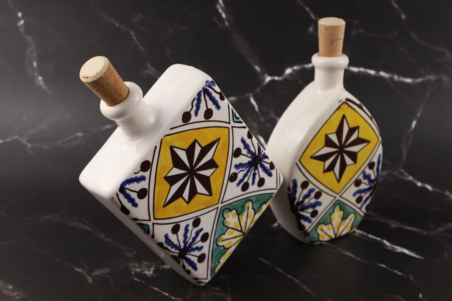 Set 2 sticle ceramice | losange