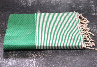 Prosop Fouta Plajă & Spa Verde Silver 200 x 100 cm
