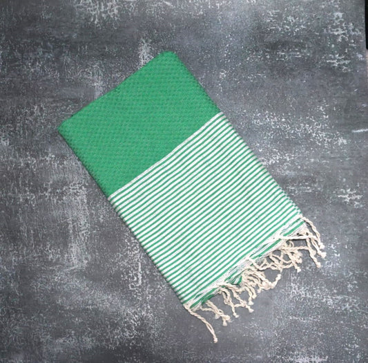 Prosop Plajă Fouta | Tunis | Verde Silver 200 x 100 cm