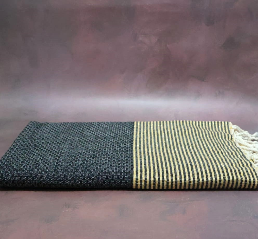 Prosop Plajă Fouta | Tunis | Dark Gold 200 x 100 cm