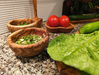 Bol Pisa Din Lemn De Măslin