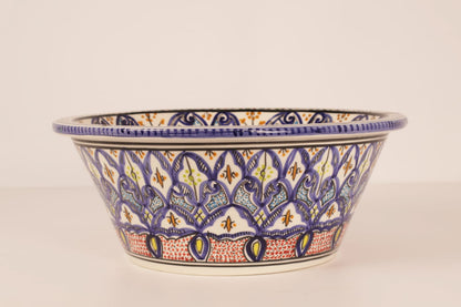 Lavoar Pentru Baie Antonia Blue 40 x 40 x 16 cm