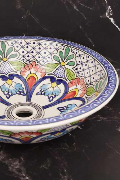 Lavoar Pentru Baie Maya Floral 43 x 43 x 14 cm