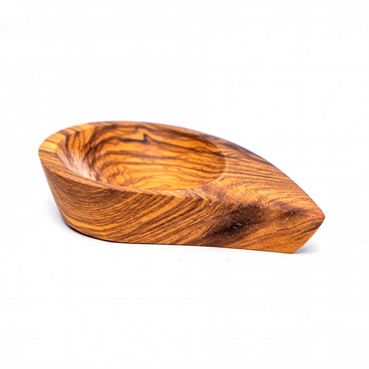 Platou Lacrimă din lemn de măslin