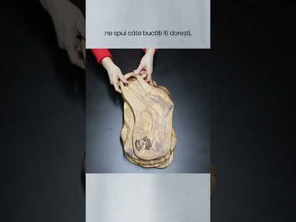 Tocător Toscana din lemn de maslin 45 cm