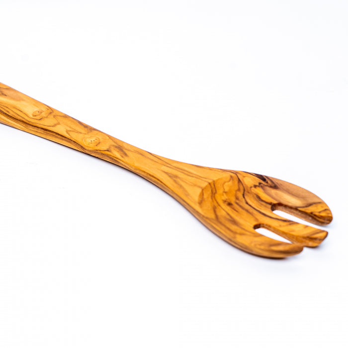 Set Catania spatulă și furculiță din lemn de măslin 25 | 30 | 35 cm