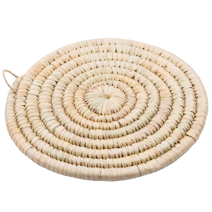 Suport farfurii din fibră naturală de palmier | 30 cm