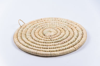 Suport farfurii din fibră naturală de palmier | 30 cm