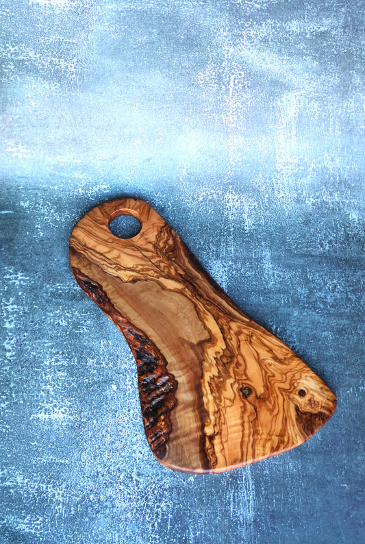 Tocător  Master Chef din lemn de maslin 45 x 20 cm