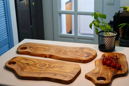 Tocător Master Chef din lemn de măslin 55 cm